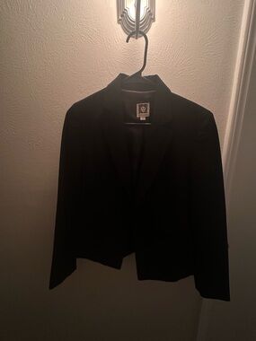 Anne Klein Black Tailored Blazer